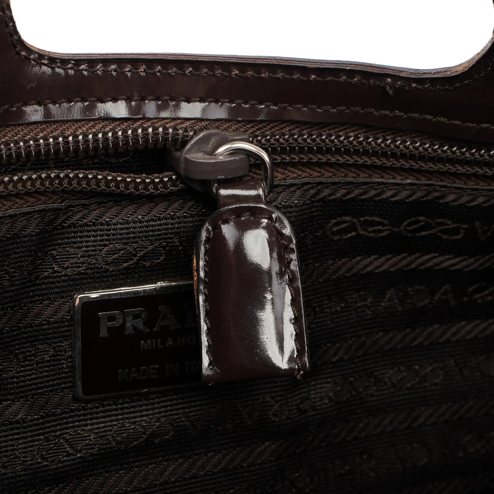 1995 Brown Spazzolato Handbag