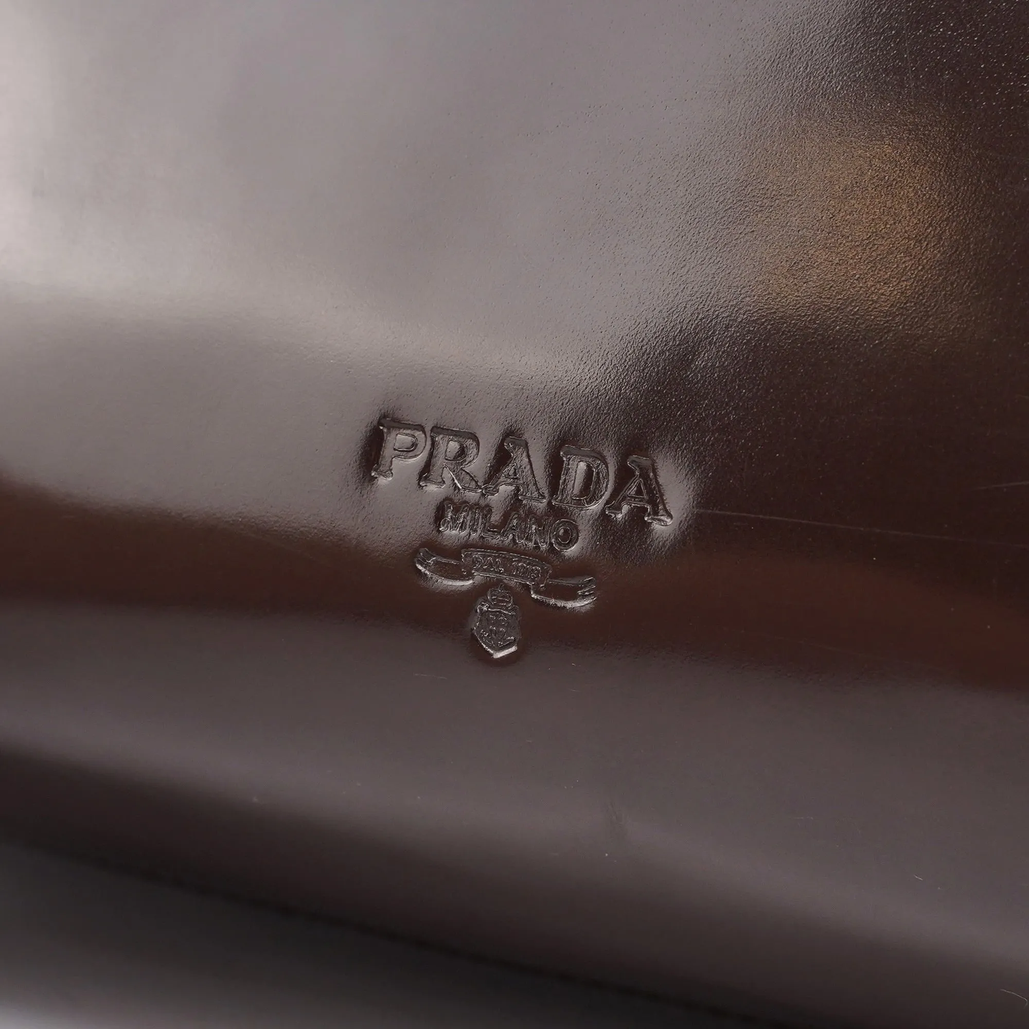 1995 Brown Spazzolato Handbag