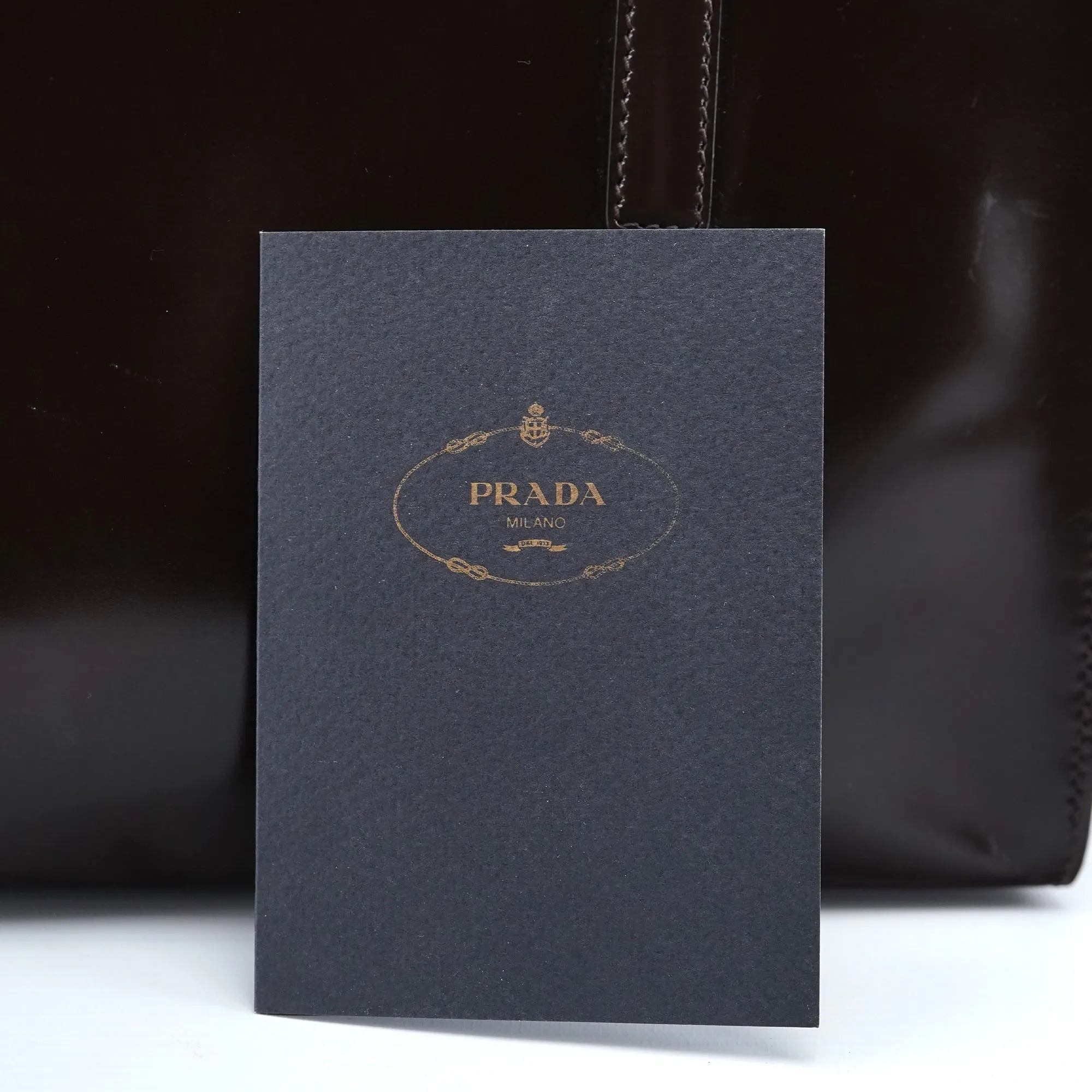 1995 Brown Spazzolato Tote Bag