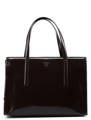 1995 Brown Spazzolato Tote Bag
