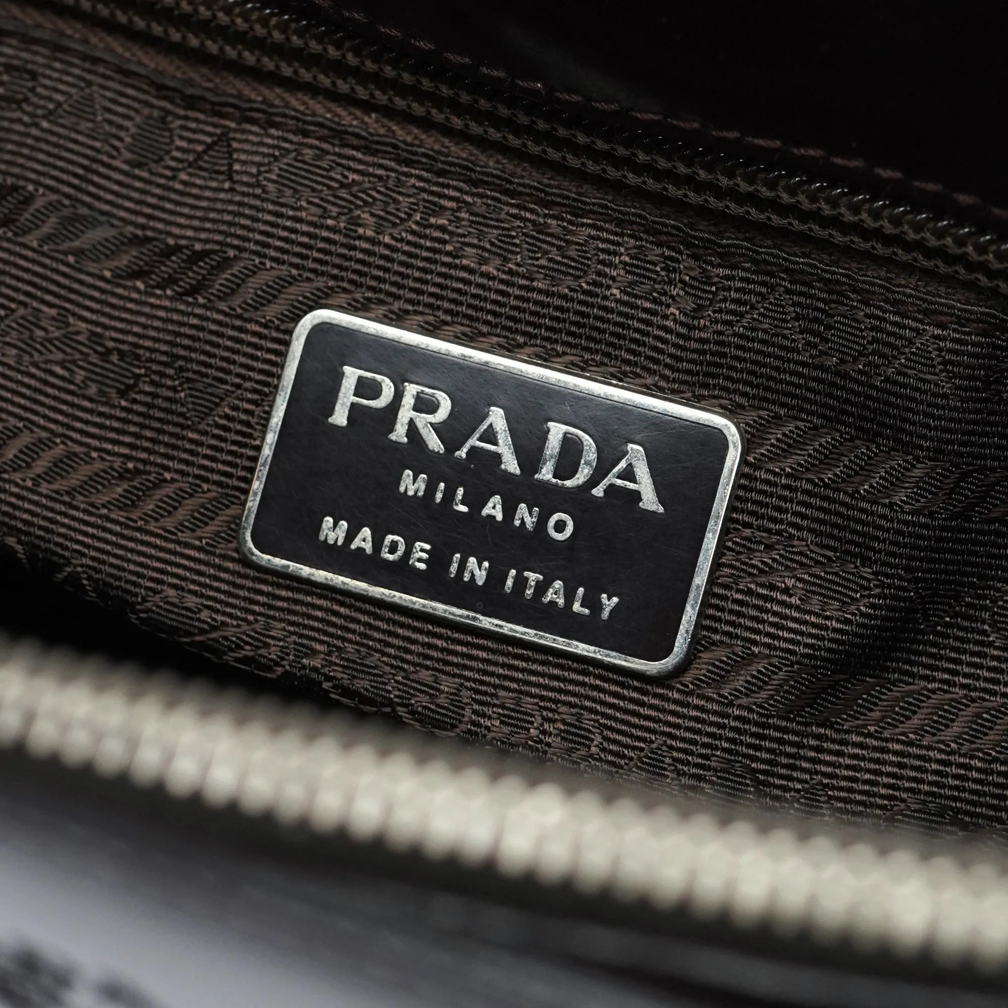 1995 Brown Spazzolato Tote Bag