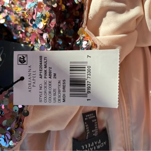Adrianna Papell Midi Dress