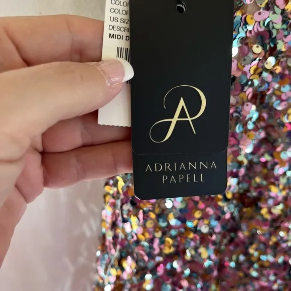 Adrianna Papell Midi Dress