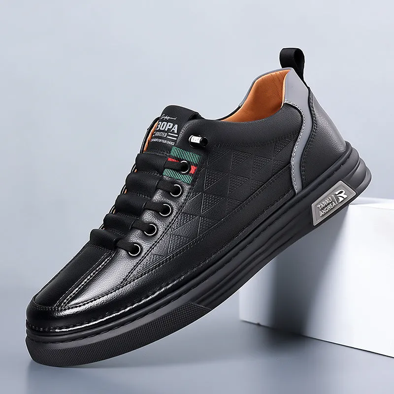BELLAGIO LEATHER SNEAKERS