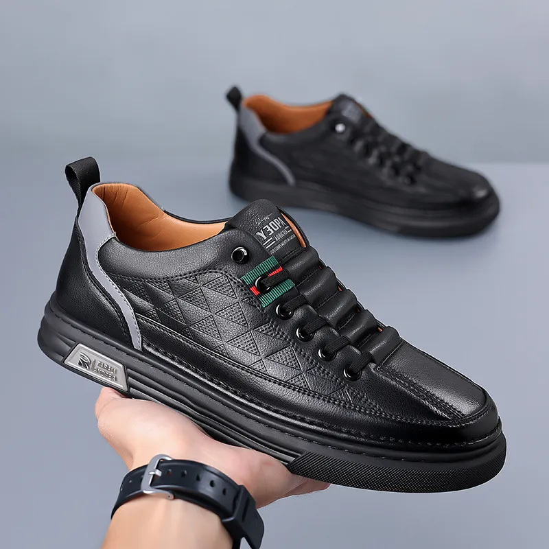 BELLAGIO LEATHER SNEAKERS