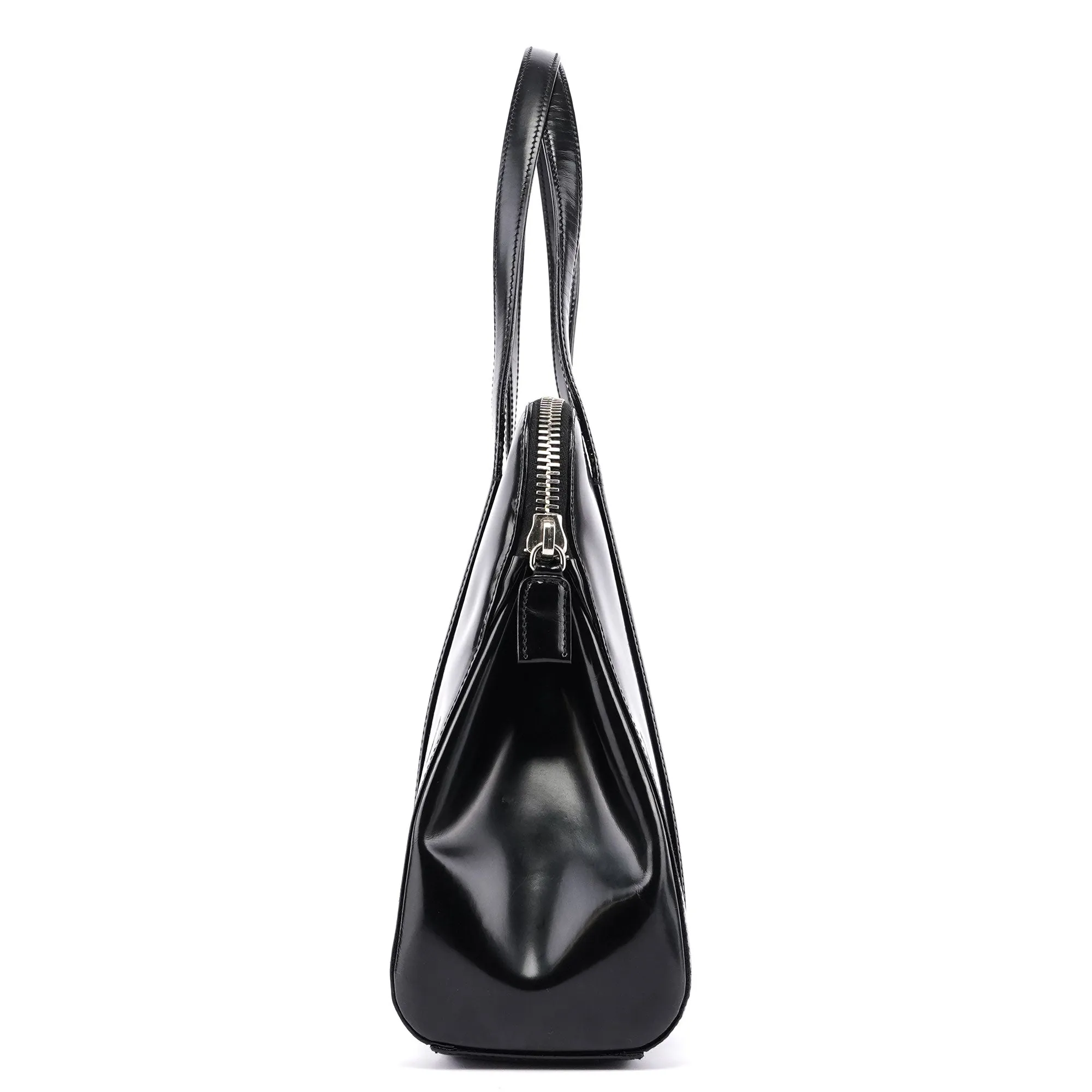 Black Spazzolato Tote