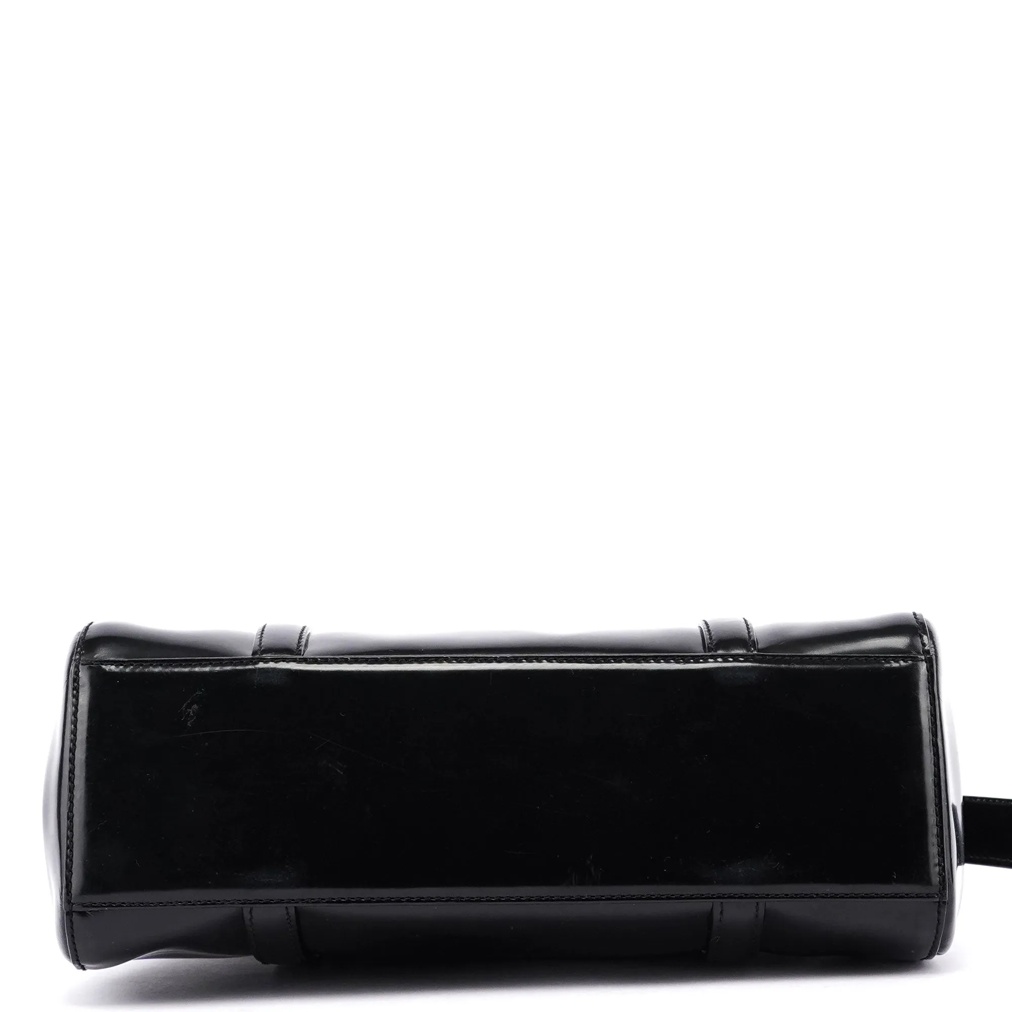 Black Spazzolato Tote