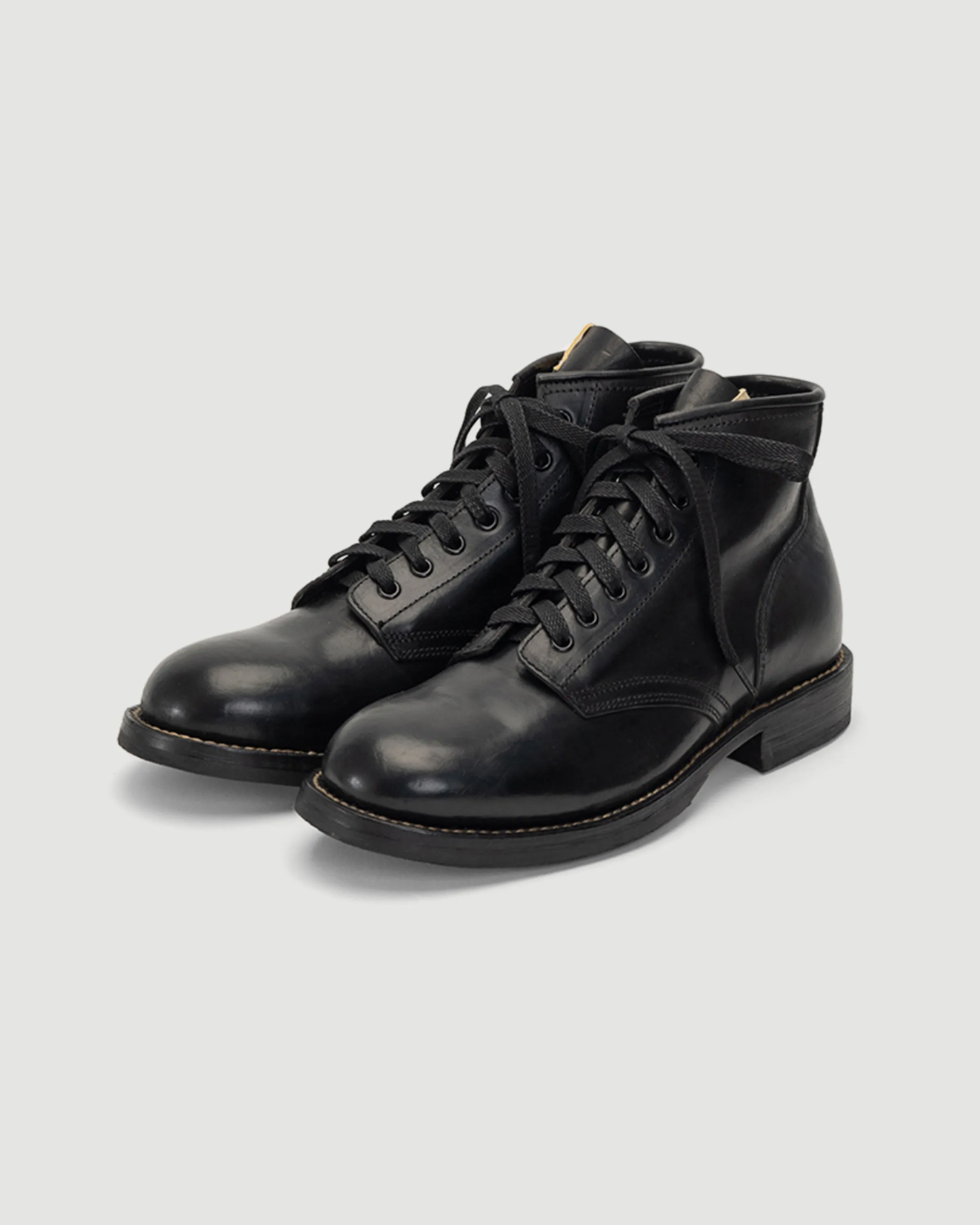 Brigadier Boots Folk Black