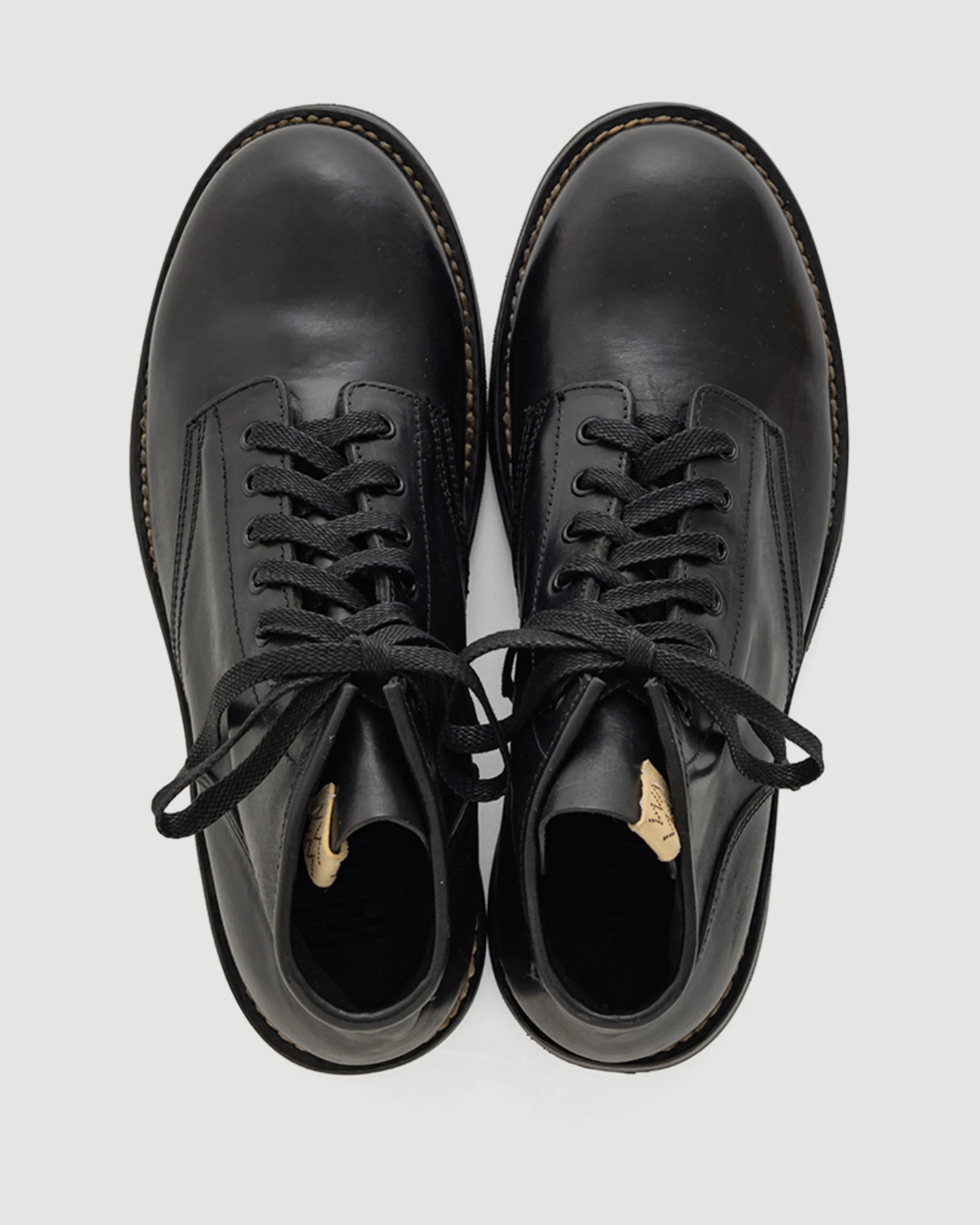 Brigadier Boots Folk Black