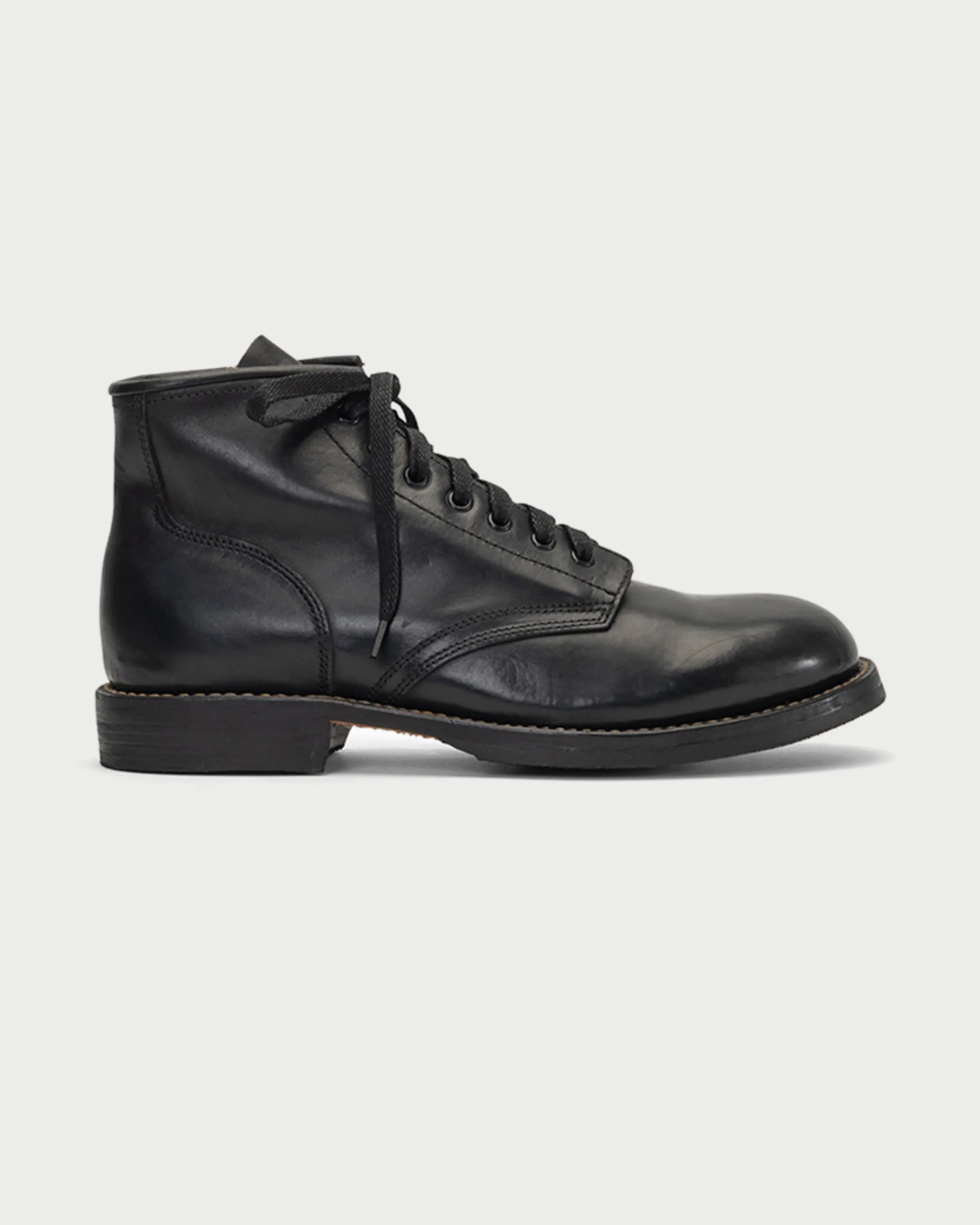 Brigadier Boots Folk Black