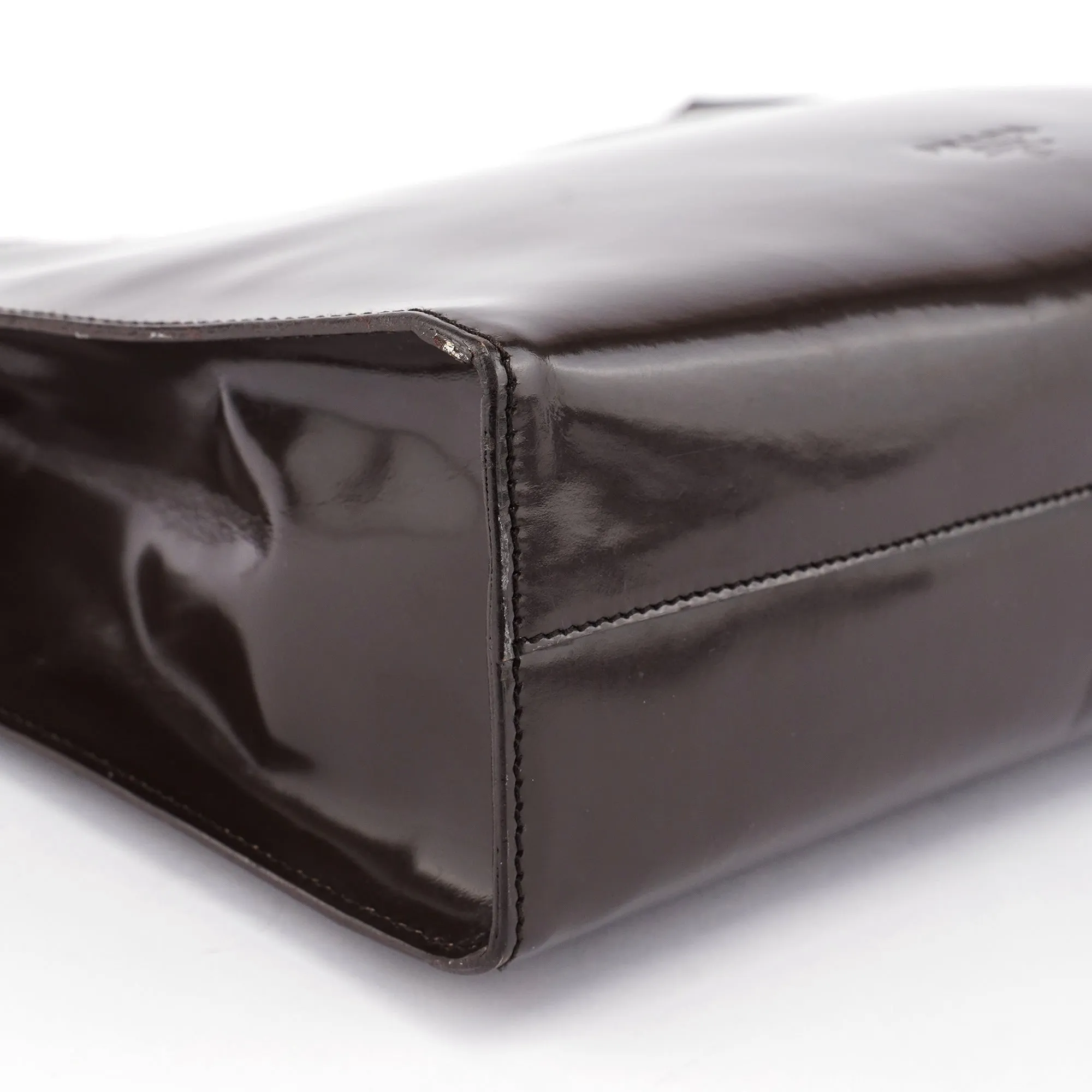 Brown Spazzolato Handbag