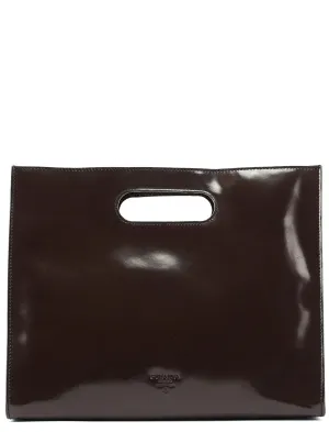 Brown Spazzolato Handbag