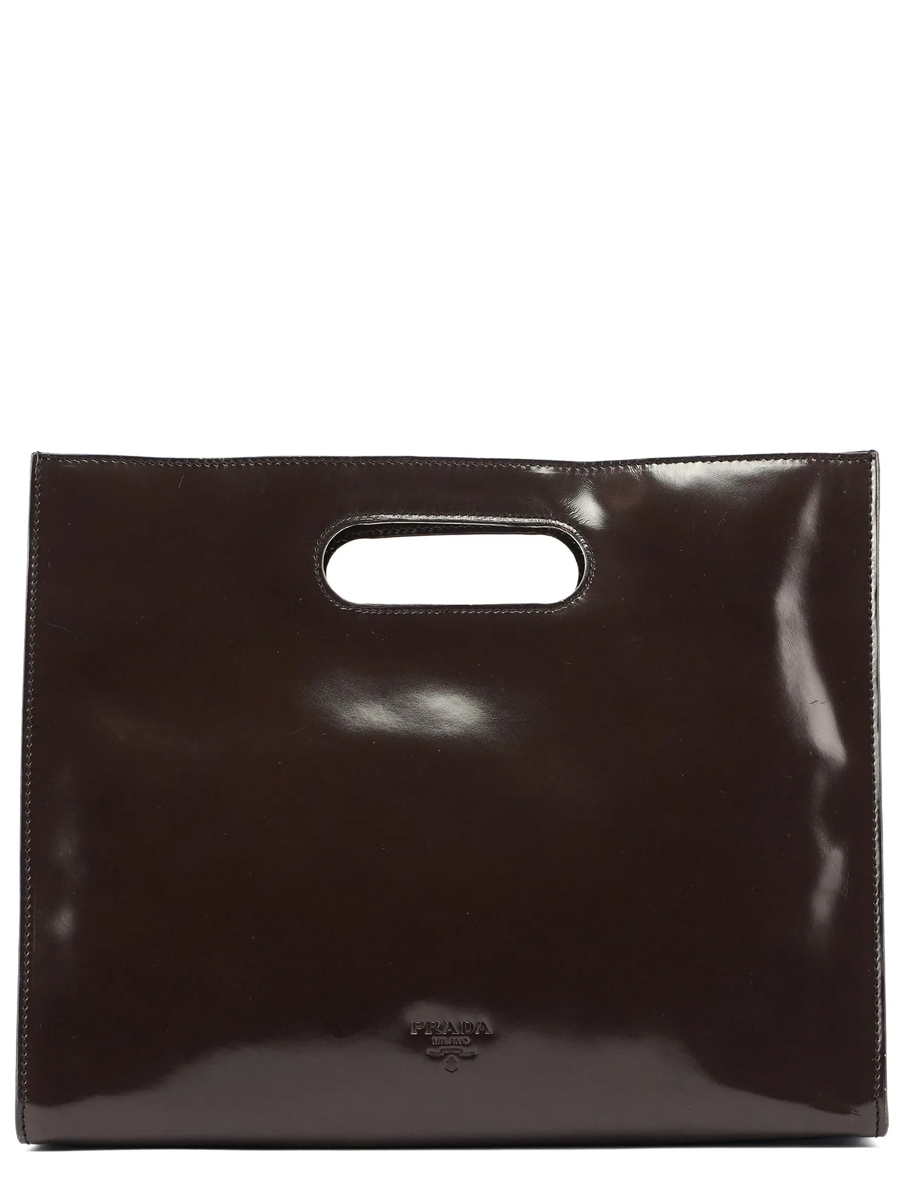 Brown Spazzolato Handbag