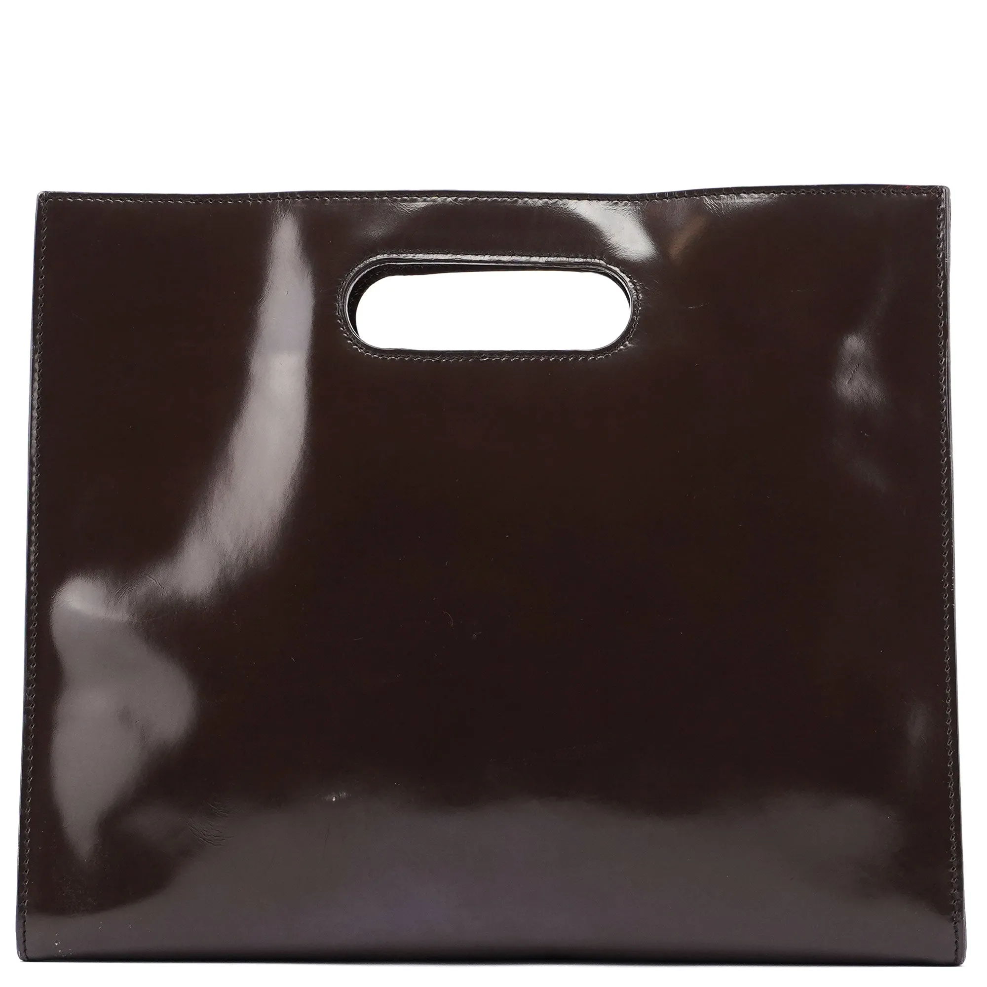 Brown Spazzolato Handbag