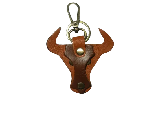 Bull Head Key Ring