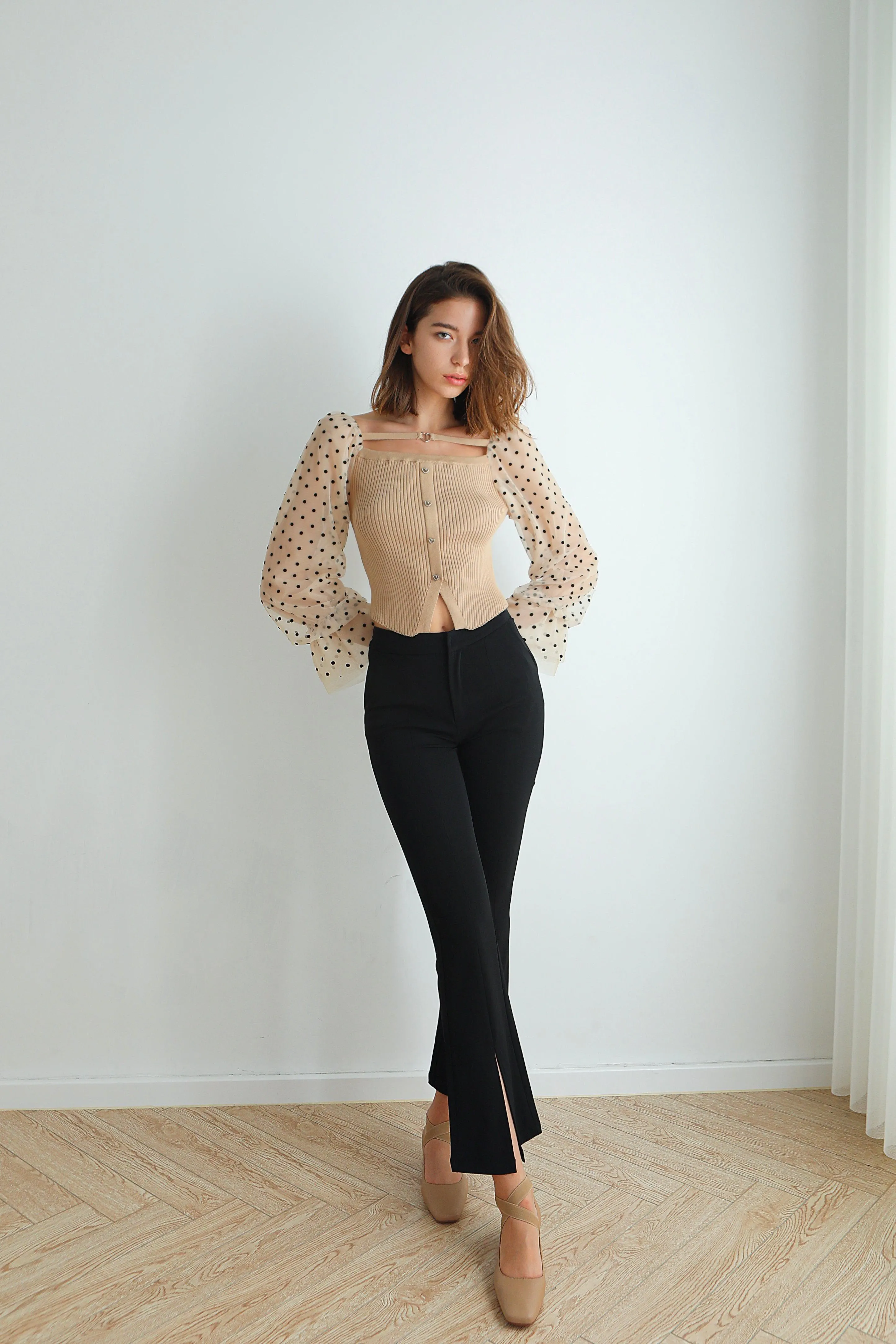 Charlotte Leather Pumps - Brown