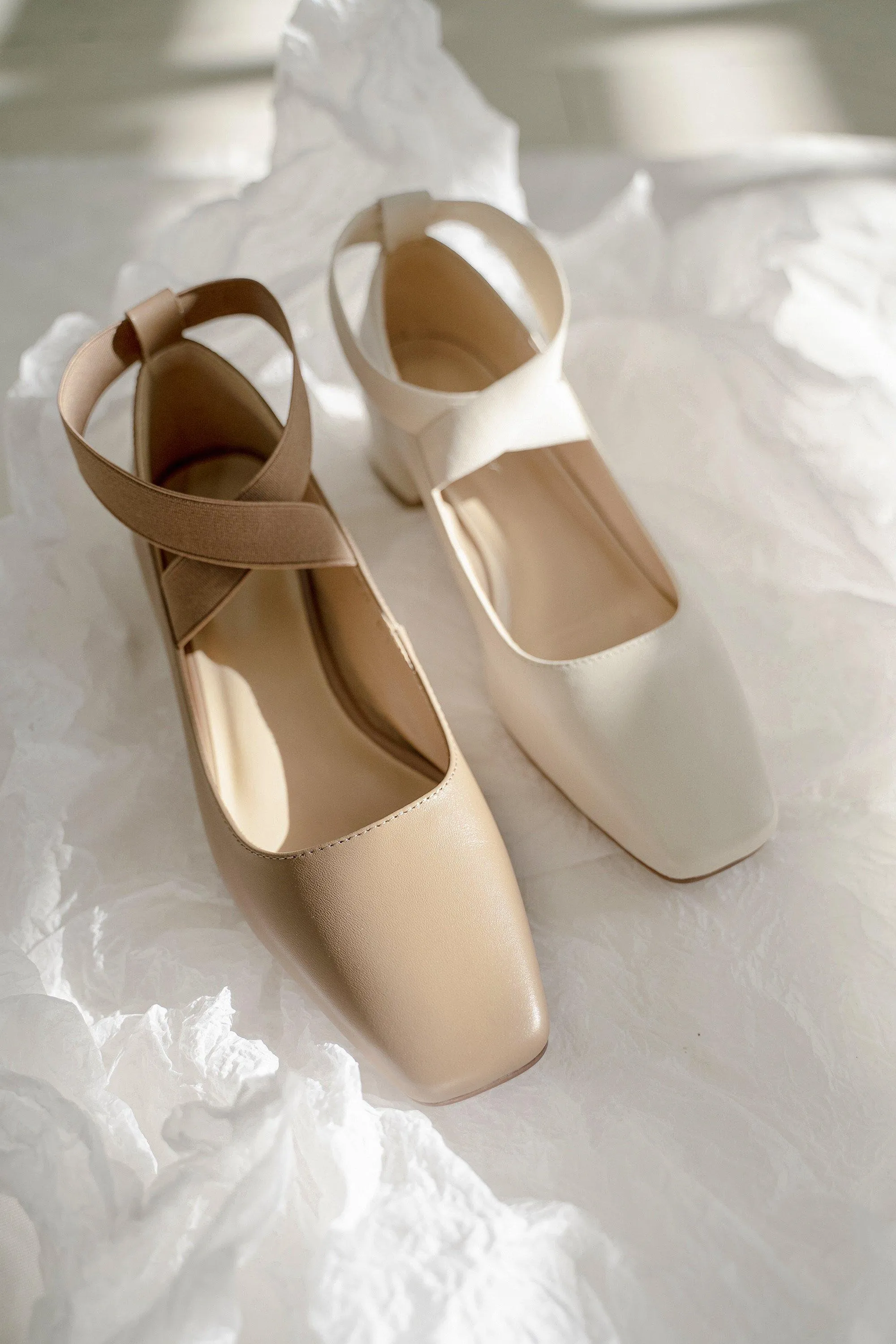 Charlotte Leather Pumps - Brown