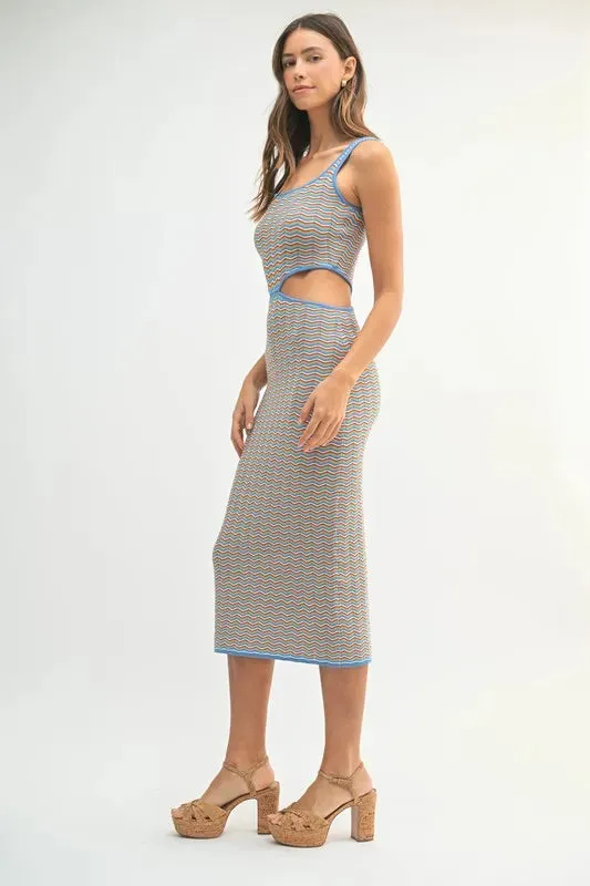 Chevron Knit Dress