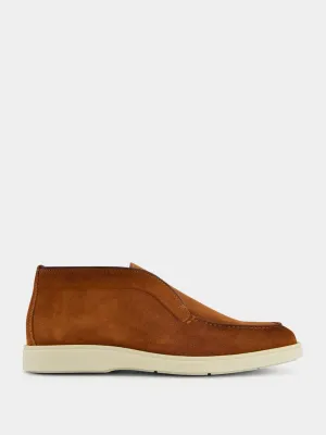 Desert Slip-On Suede Boots