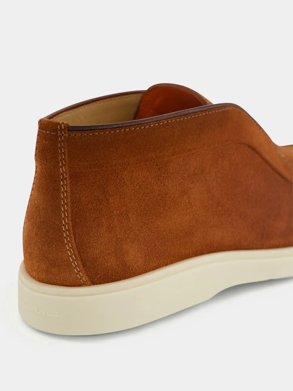 Desert Slip-On Suede Boots