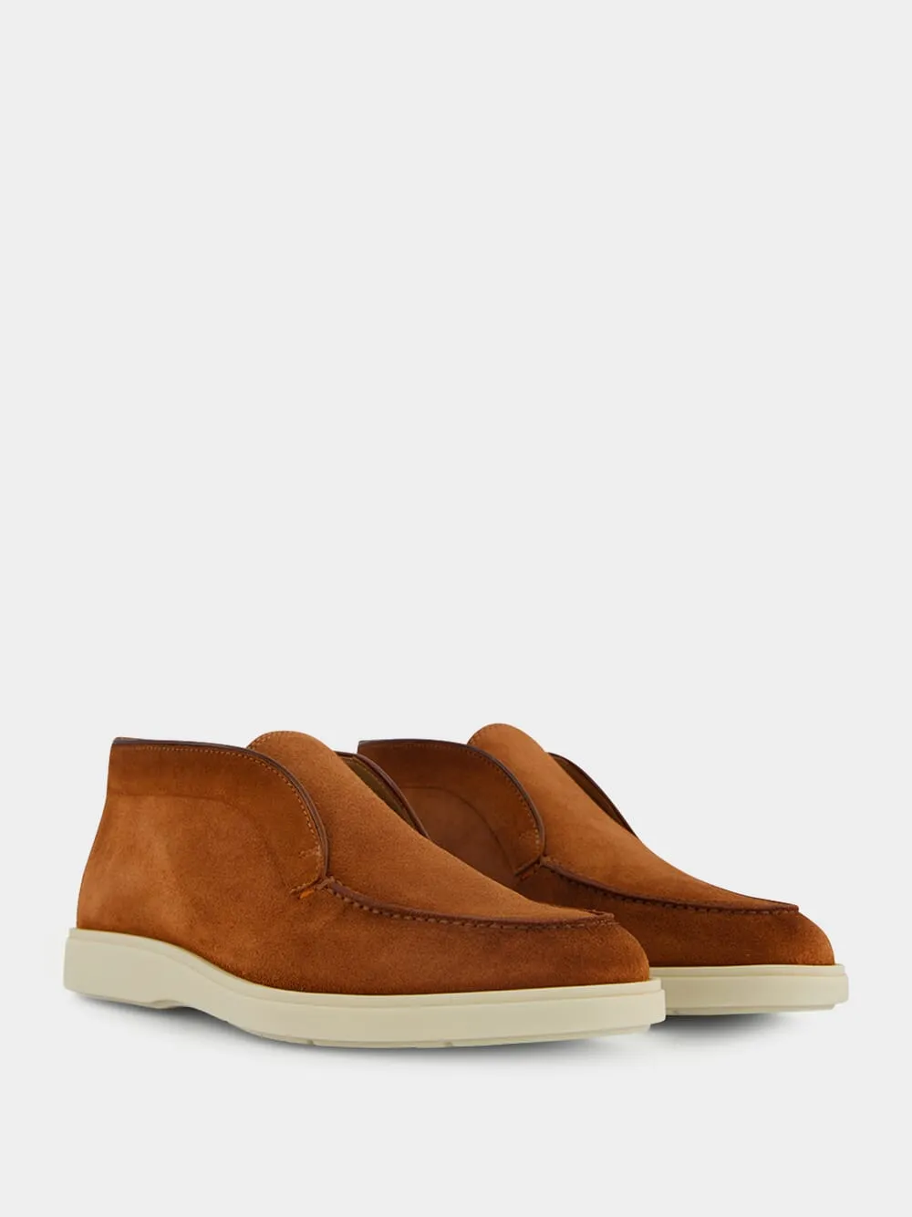 Desert Slip-On Suede Boots