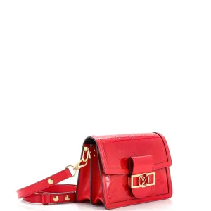 Designer Dauphine Shoulder Bag Monogram Vernis Mini