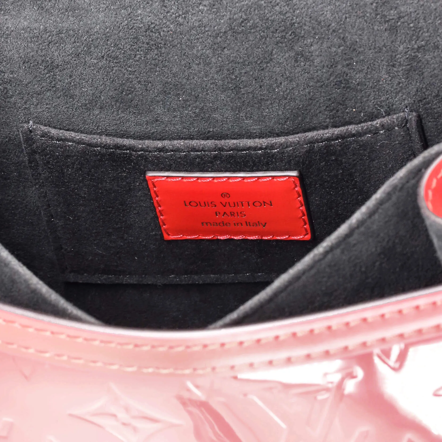 Designer Dauphine Shoulder Bag Monogram Vernis Mini