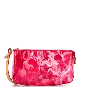 Designer Pochette Accessoires NM Limited Edition Monogram Vernis Ikat