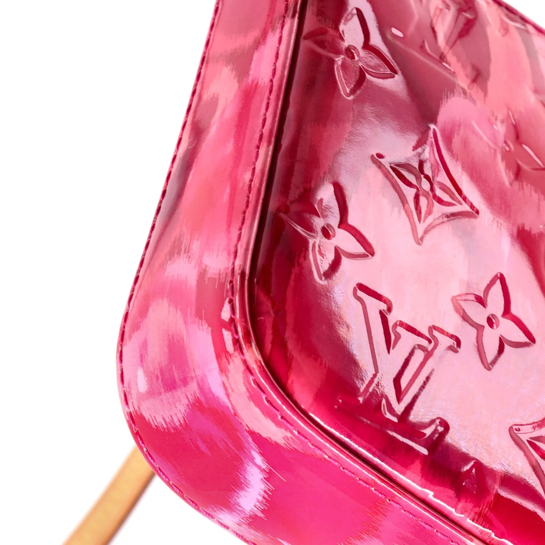 Designer Pochette Accessoires NM Limited Edition Monogram Vernis Ikat