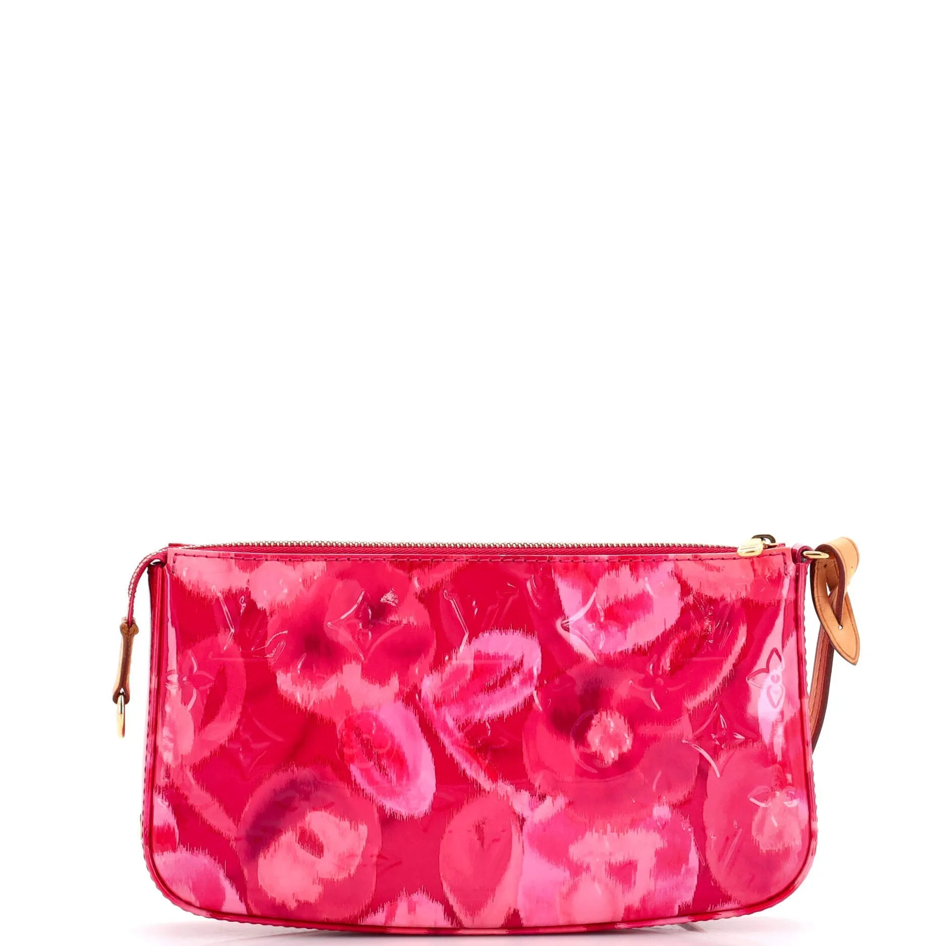 Designer Pochette Accessoires NM Limited Edition Monogram Vernis Ikat