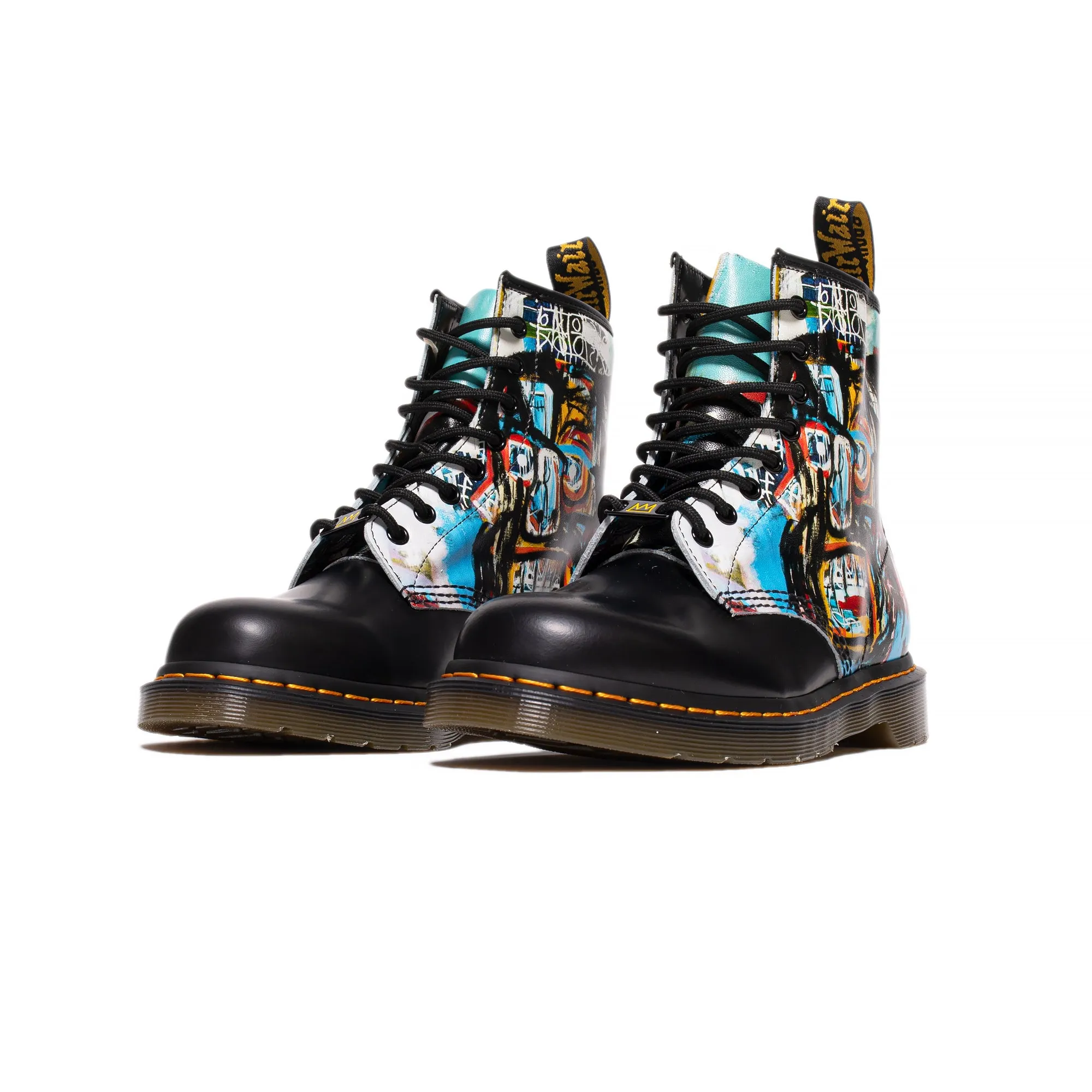 Dr. Martens Mens 1460 Basquiat Boots 'Multi'