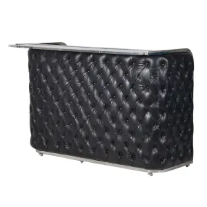 DWELL Leather Button Bar - Black