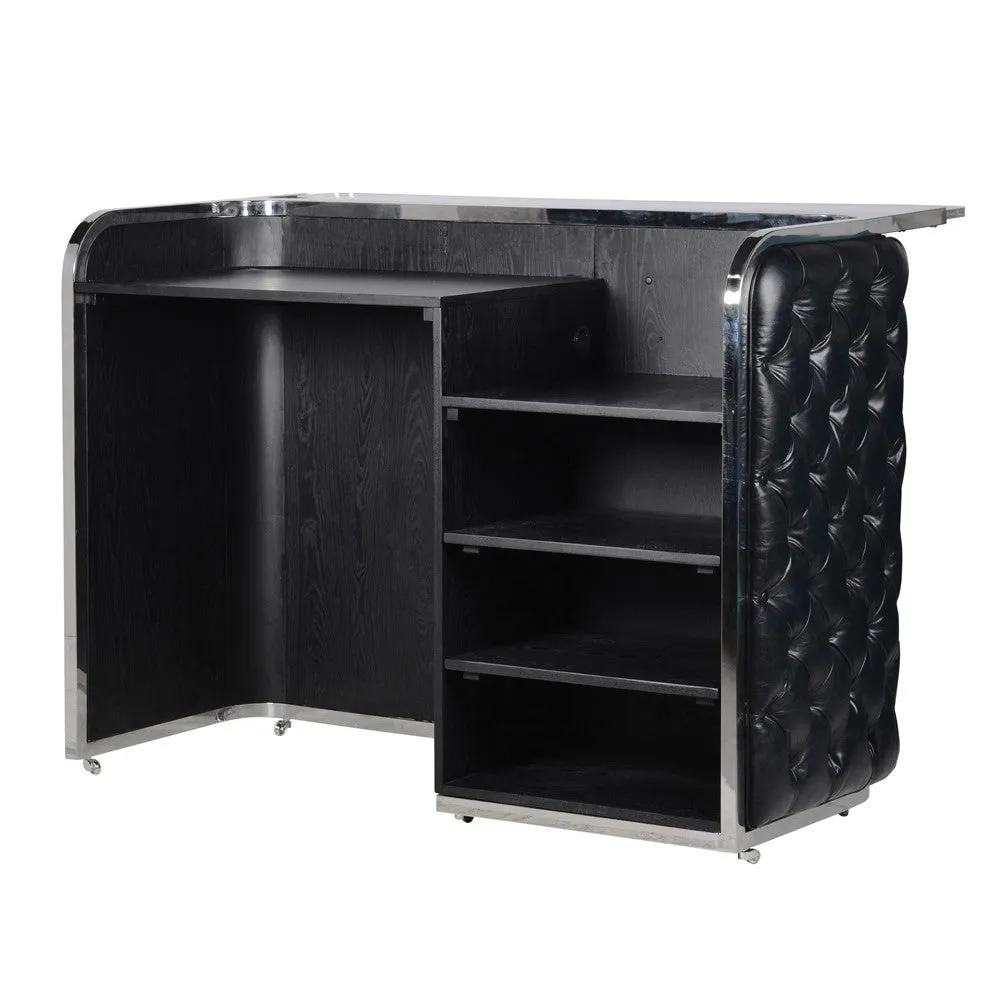 DWELL Leather Button Bar - Black