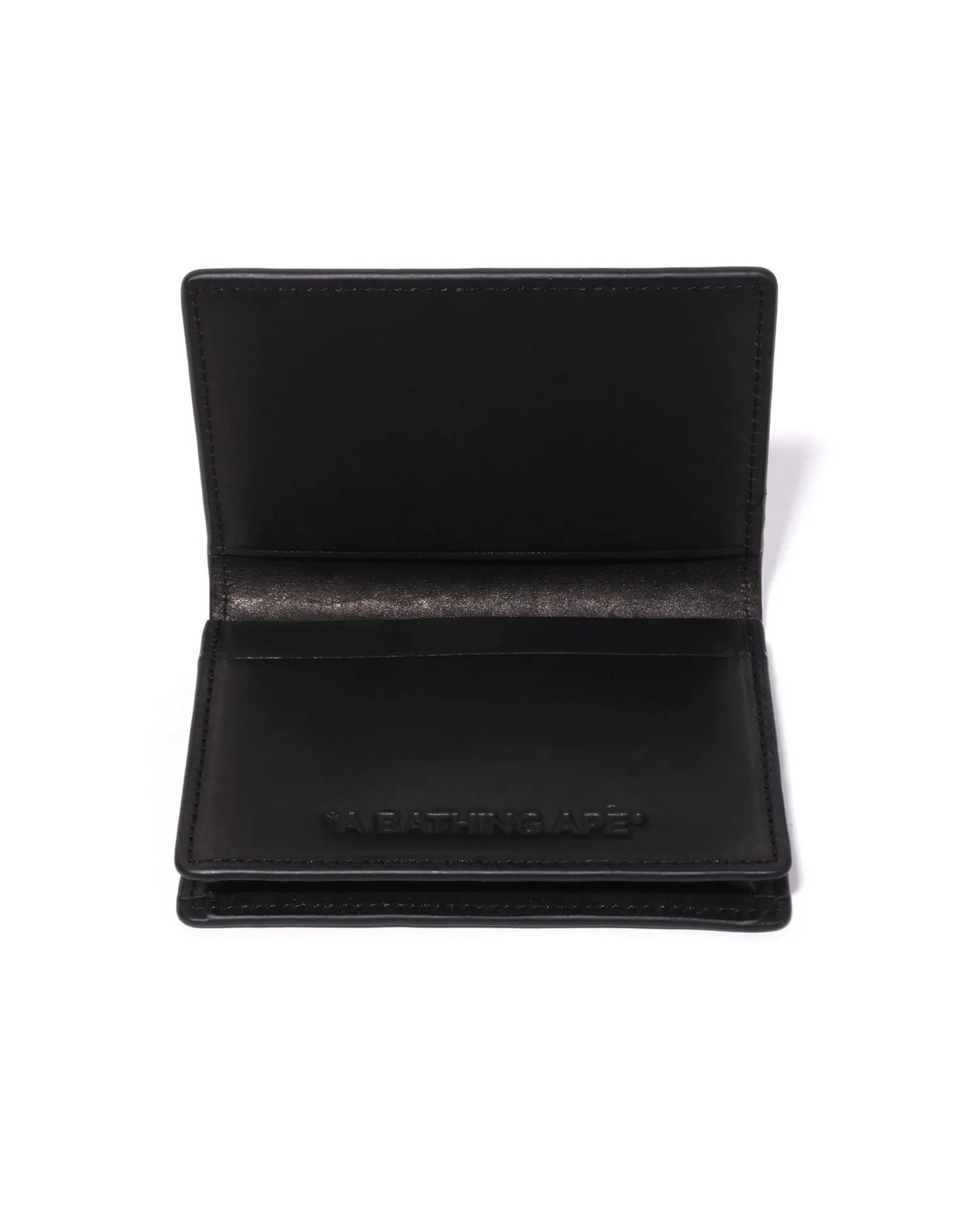 Embossed Leather Business Card Case