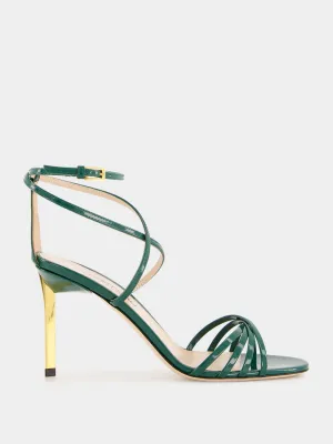 Emerald Green Patent Leather Ida Sandal