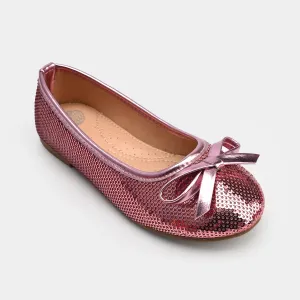 Girls Pumps 11-78-Pink