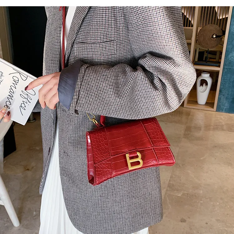 Hourglass Top Handle Bag