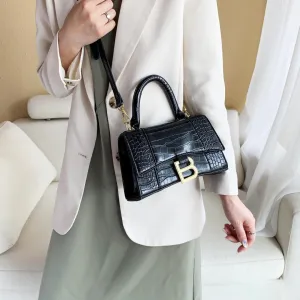 Hourglass Top Handle Bag