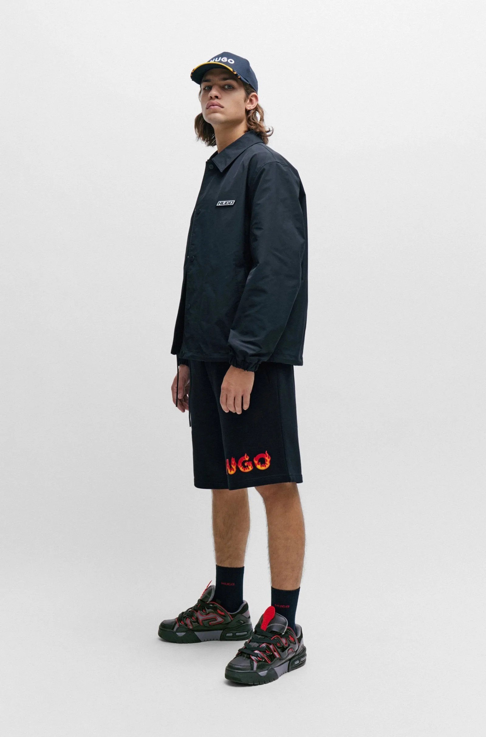 HUGO Sneakers Standard Sole in Artificial Leather - KEDGE_TENN_HUGO 10250271 01-50510285