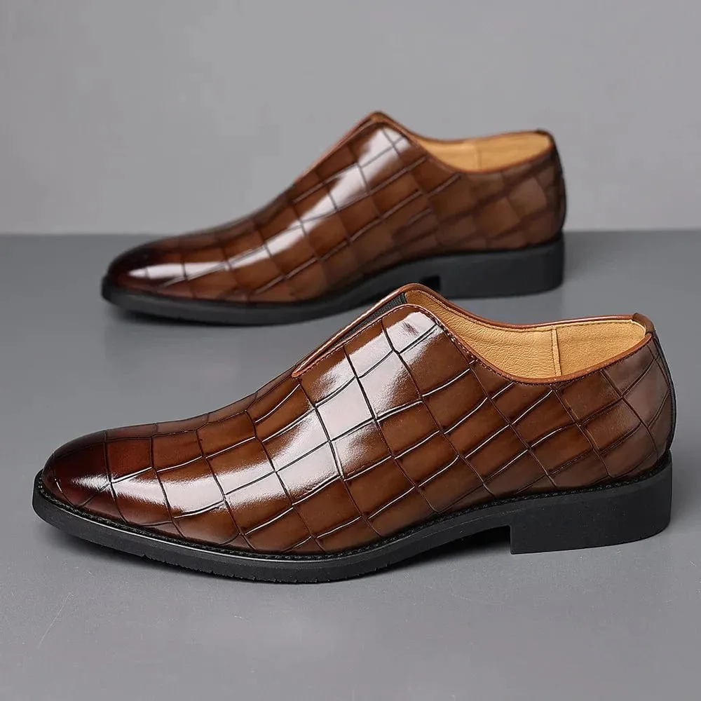 Jack Royce Leather Loafers