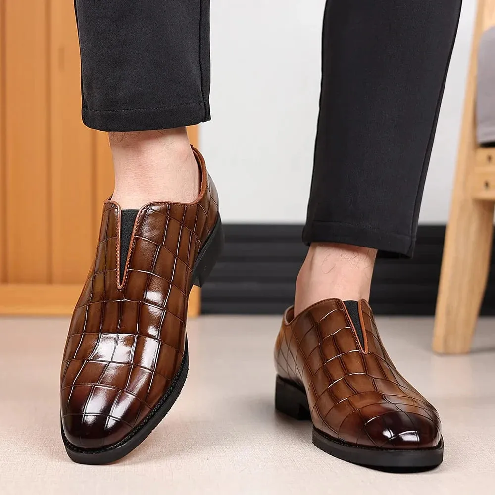 Jack Royce Leather Loafers