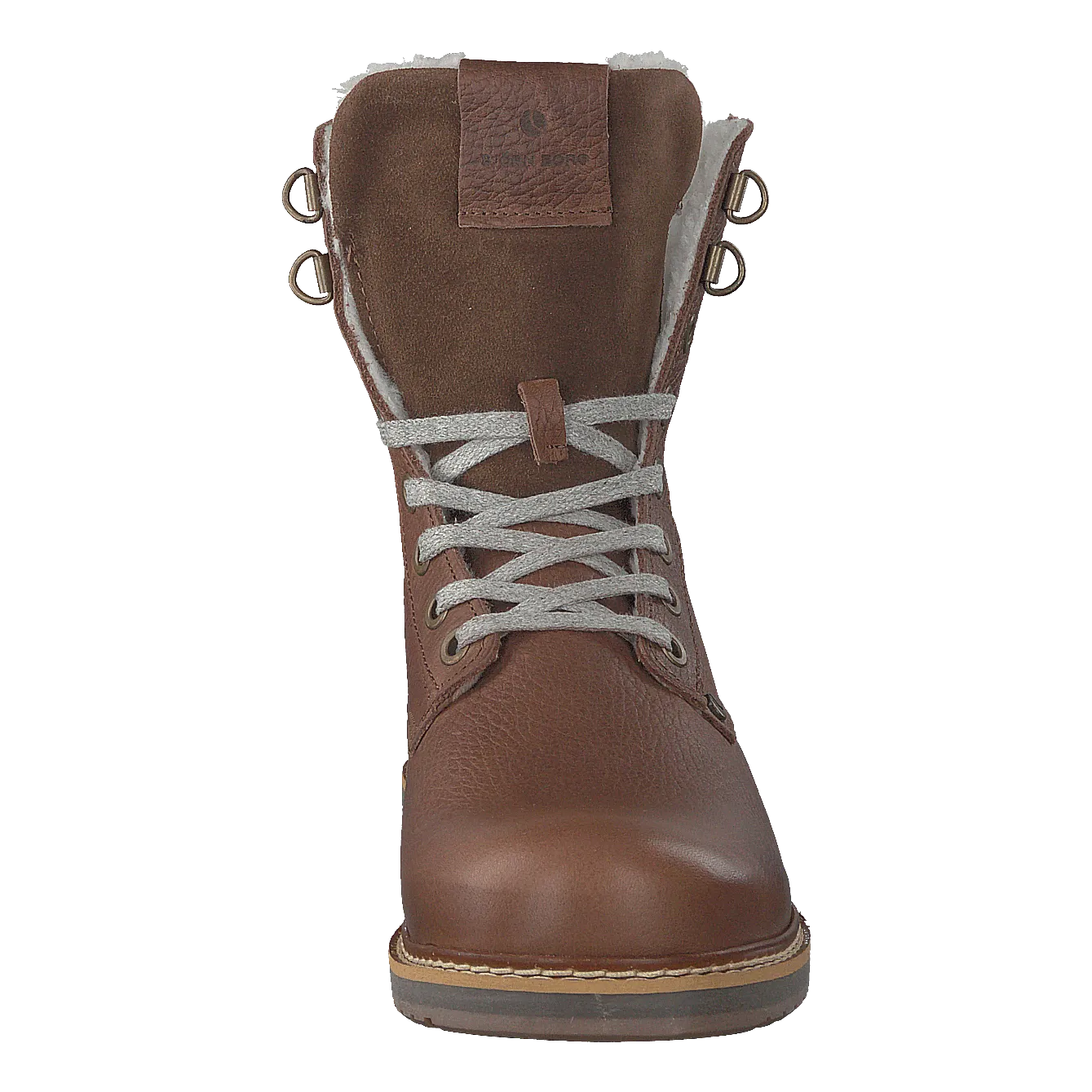 Josie High Fur Dark Brown