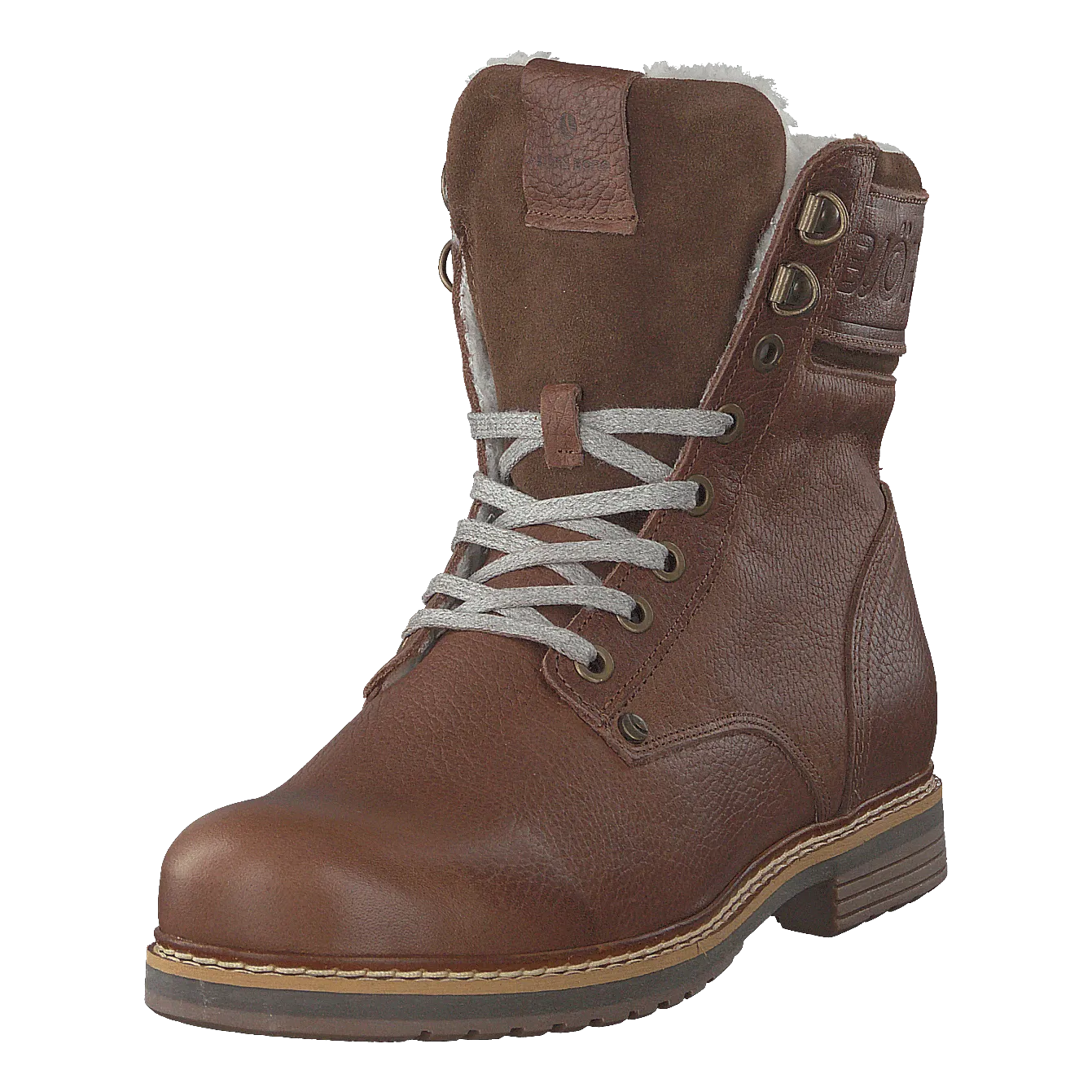 Josie High Fur Dark Brown