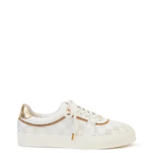 Kathryn Wilson Amanza Trainer - White Check Calf