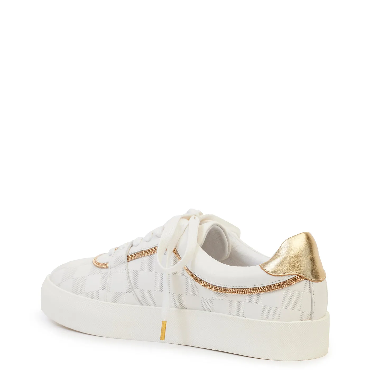 Kathryn Wilson Amanza Trainer - White Check Calf