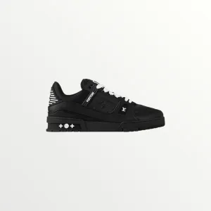 lv trainer black sneaker