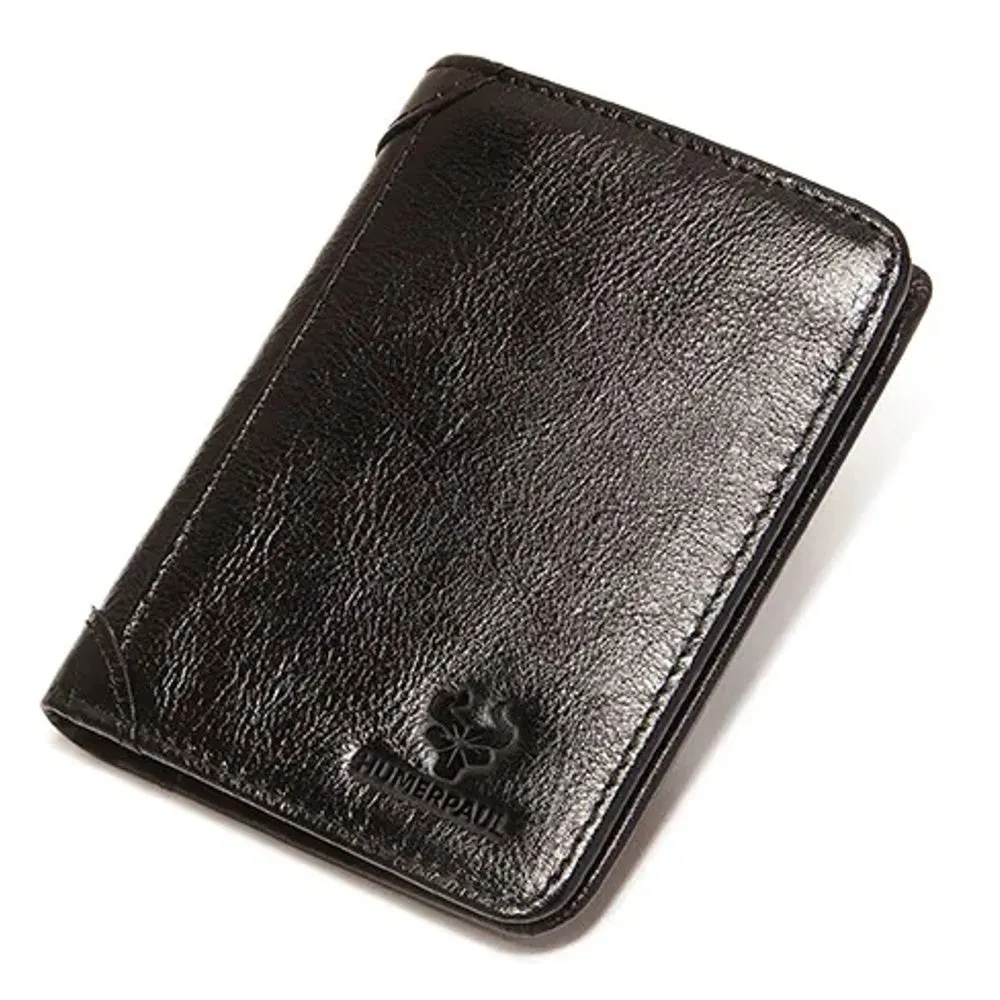 Men Wallet RFID Slim Multi Function Money Bag