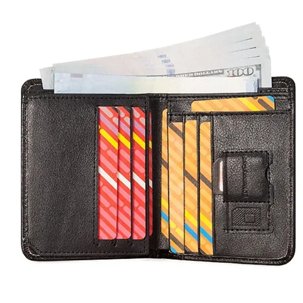 Men Wallet RFID Slim Multi Function Money Bag