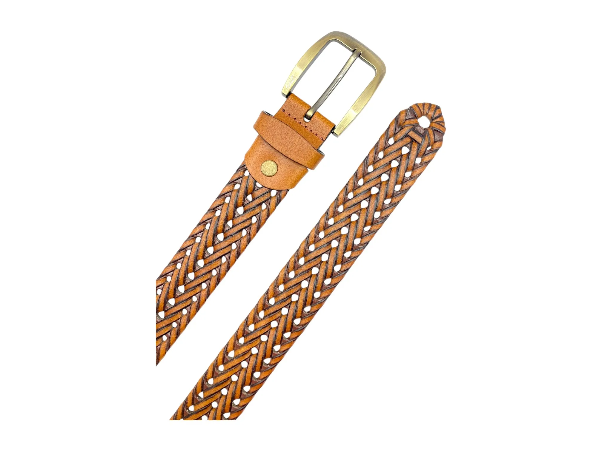 Men’s Casual Leather Belt 35mm BENAI