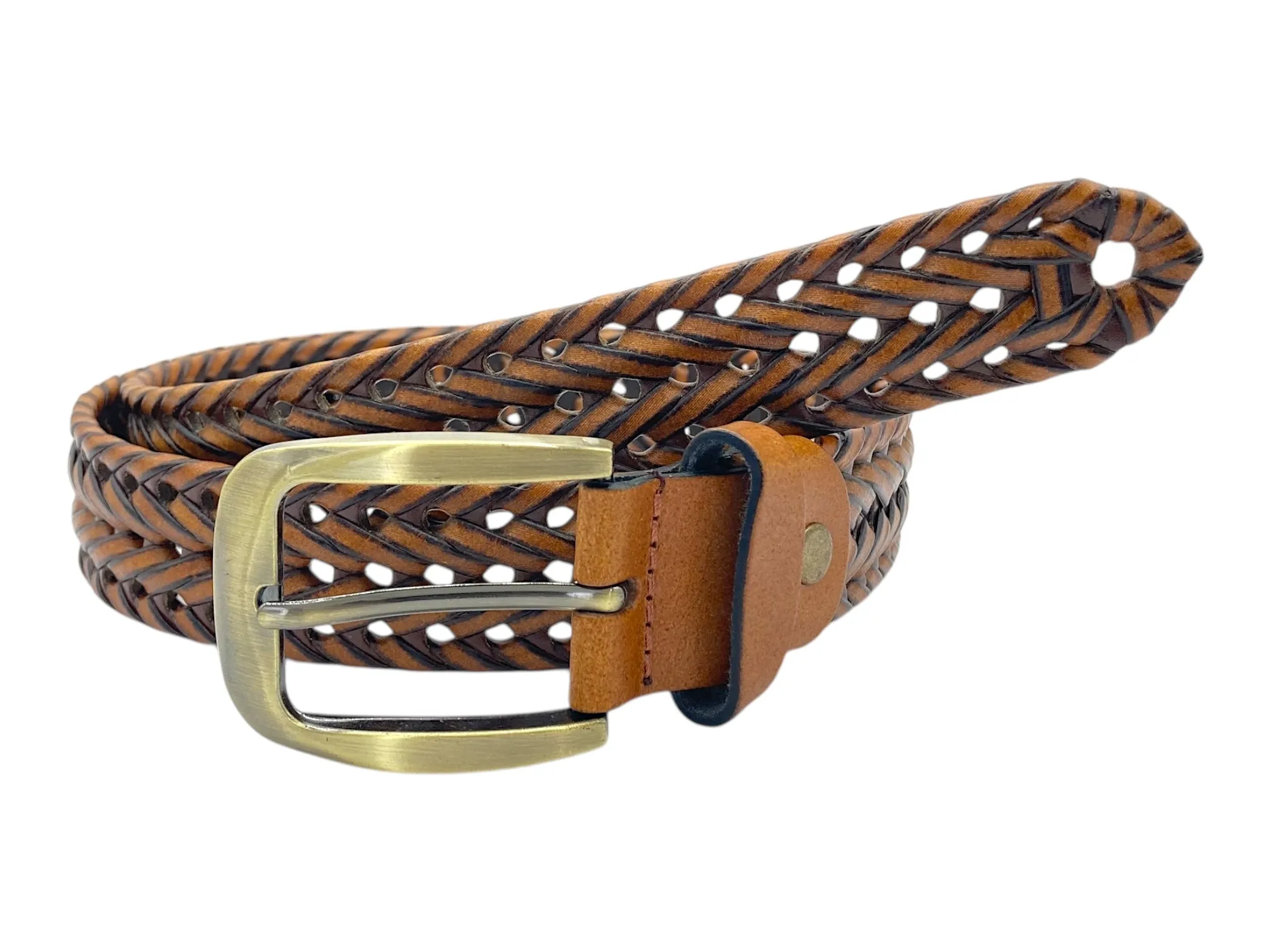 Men’s Casual Leather Belt 35mm BENAI